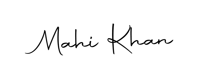 The best way (Autography-DOLnW) to make a short signature is to pick only two or three words in your name. The name Mahi Khan include a total of six letters. For converting this name. Mahi Khan signature style 10 images and pictures png