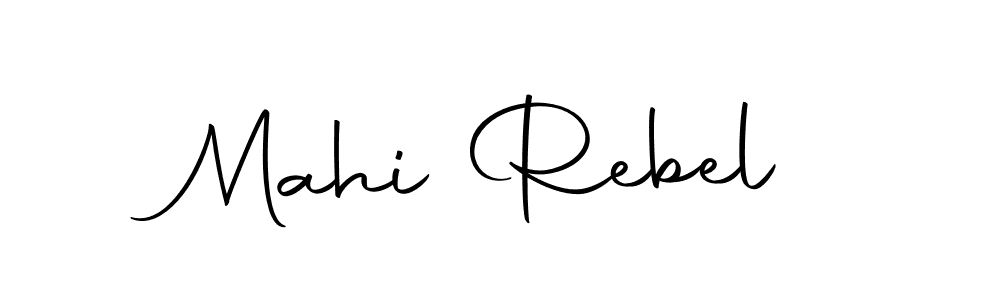 if you are searching for the best signature style for your name Mahi Rebel. so please give up your signature search. here we have designed multiple signature styles  using Autography-DOLnW. Mahi Rebel signature style 10 images and pictures png
