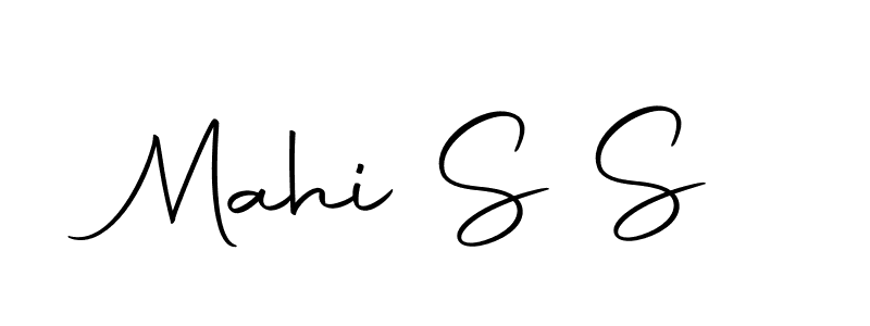 How to Draw Mahi S S signature style? Autography-DOLnW is a latest design signature styles for name Mahi S S. Mahi S S signature style 10 images and pictures png