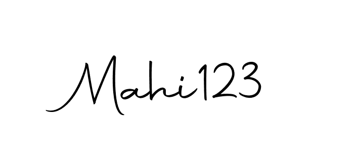 Similarly Autography-DOLnW is the best handwritten signature design. Signature creator online .You can use it as an online autograph creator for name Mahi123. Mahi123 signature style 10 images and pictures png