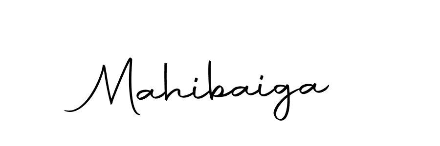 Design your own signature with our free online signature maker. With this signature software, you can create a handwritten (Autography-DOLnW) signature for name Mahibaiga. Mahibaiga signature style 10 images and pictures png