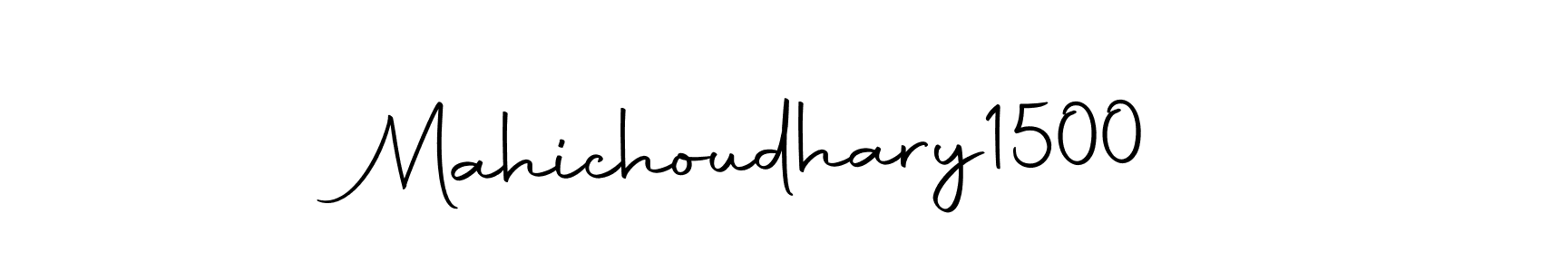 You should practise on your own different ways (Autography-DOLnW) to write your name (Mahichoudhary1500) in signature. don't let someone else do it for you. Mahichoudhary1500 signature style 10 images and pictures png