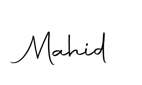 How to make Mahid name signature. Use Autography-DOLnW style for creating short signs online. This is the latest handwritten sign. Mahid signature style 10 images and pictures png