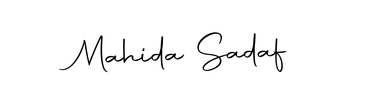 Make a beautiful signature design for name Mahida Sadaf. Use this online signature maker to create a handwritten signature for free. Mahida Sadaf signature style 10 images and pictures png