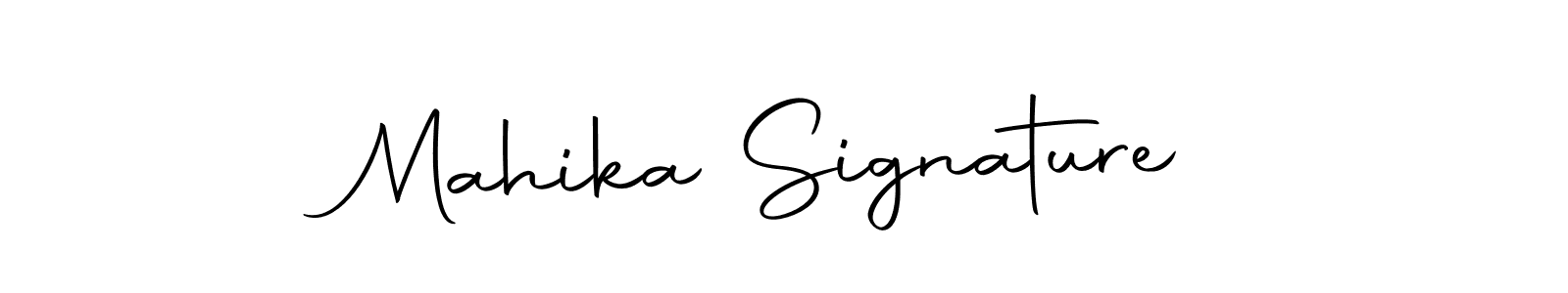 Mahika Signature stylish signature style. Best Handwritten Sign (Autography-DOLnW) for my name. Handwritten Signature Collection Ideas for my name Mahika Signature. Mahika Signature signature style 10 images and pictures png