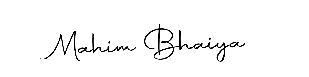 Make a beautiful signature design for name Mahim Bhaiya. With this signature (Autography-DOLnW) style, you can create a handwritten signature for free. Mahim Bhaiya signature style 10 images and pictures png