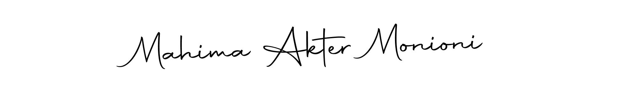Similarly Autography-DOLnW is the best handwritten signature design. Signature creator online .You can use it as an online autograph creator for name Mahima Akter Monioni. Mahima Akter Monioni signature style 10 images and pictures png