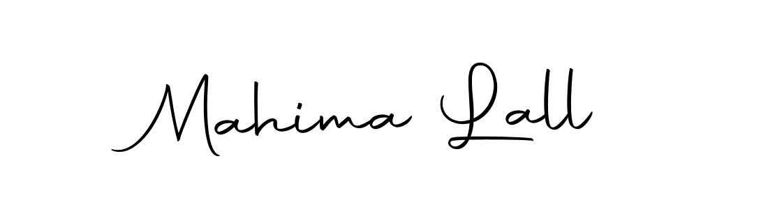 Mahima Lall stylish signature style. Best Handwritten Sign (Autography-DOLnW) for my name. Handwritten Signature Collection Ideas for my name Mahima Lall. Mahima Lall signature style 10 images and pictures png