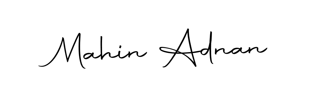 Make a short Mahin Adnan signature style. Manage your documents anywhere anytime using Autography-DOLnW. Create and add eSignatures, submit forms, share and send files easily. Mahin Adnan signature style 10 images and pictures png