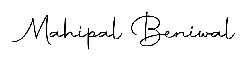 You can use this online signature creator to create a handwritten signature for the name Mahipal Beniwal. This is the best online autograph maker. Mahipal Beniwal signature style 10 images and pictures png