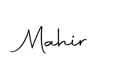 The best way (Autography-DOLnW) to make a short signature is to pick only two or three words in your name. The name Mahir include a total of six letters. For converting this name. Mahir signature style 10 images and pictures png