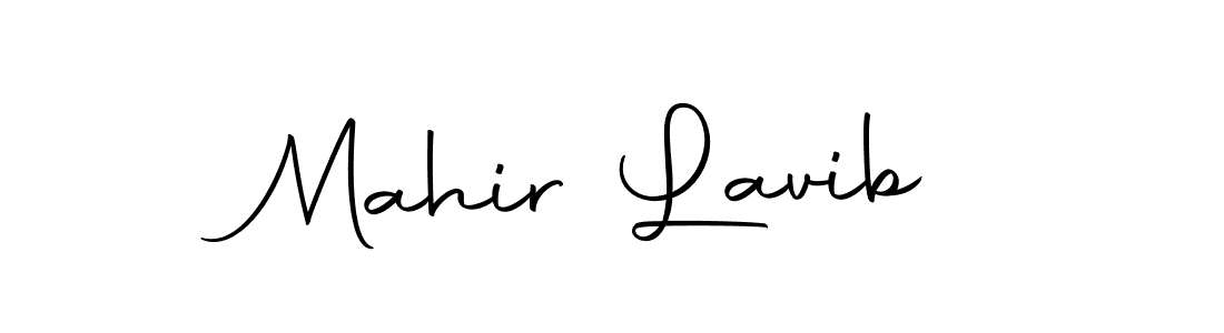 Also we have Mahir Lavib name is the best signature style. Create professional handwritten signature collection using Autography-DOLnW autograph style. Mahir Lavib signature style 10 images and pictures png