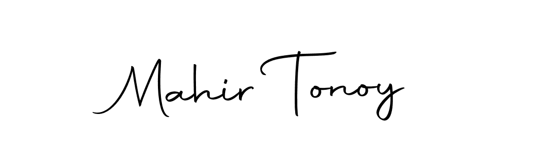 How to make Mahir Tonoy signature? Autography-DOLnW is a professional autograph style. Create handwritten signature for Mahir Tonoy name. Mahir Tonoy signature style 10 images and pictures png