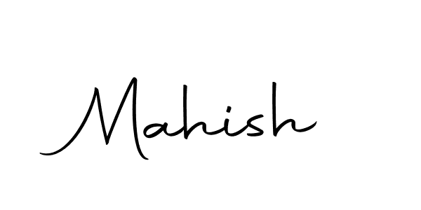Make a beautiful signature design for name Mahish. With this signature (Autography-DOLnW) style, you can create a handwritten signature for free. Mahish signature style 10 images and pictures png