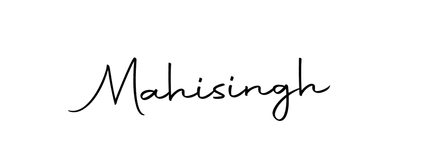 Use a signature maker to create a handwritten signature online. With this signature software, you can design (Autography-DOLnW) your own signature for name Mahisingh. Mahisingh signature style 10 images and pictures png