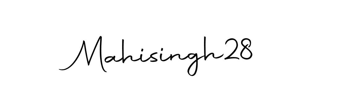 Design your own signature with our free online signature maker. With this signature software, you can create a handwritten (Autography-DOLnW) signature for name Mahisingh28. Mahisingh28 signature style 10 images and pictures png