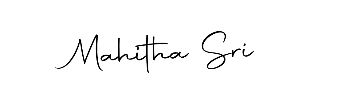 Make a short Mahitha Sri signature style. Manage your documents anywhere anytime using Autography-DOLnW. Create and add eSignatures, submit forms, share and send files easily. Mahitha Sri signature style 10 images and pictures png