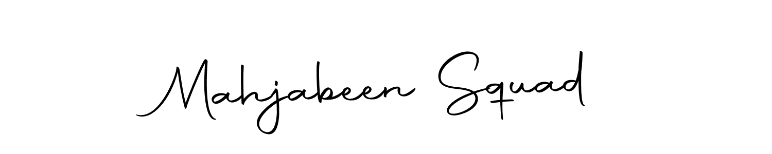 You should practise on your own different ways (Autography-DOLnW) to write your name (Mahjabeen Squad) in signature. don't let someone else do it for you. Mahjabeen Squad signature style 10 images and pictures png