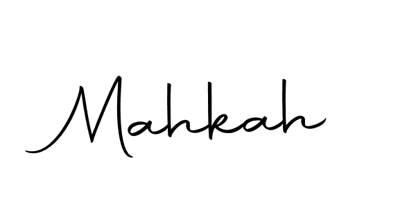 Use a signature maker to create a handwritten signature online. With this signature software, you can design (Autography-DOLnW) your own signature for name Mahkah. Mahkah signature style 10 images and pictures png