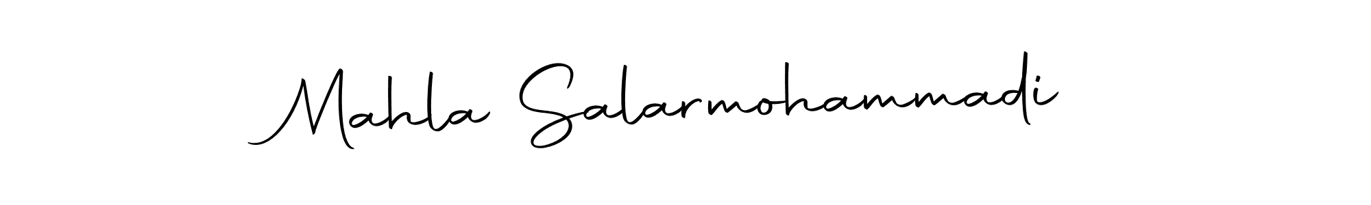 Check out images of Autograph of Mahla Salarmohammadi name. Actor Mahla Salarmohammadi Signature Style. Autography-DOLnW is a professional sign style online. Mahla Salarmohammadi signature style 10 images and pictures png