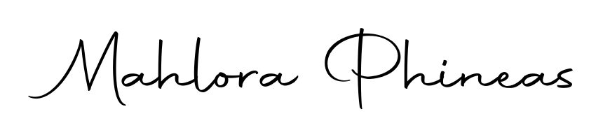 Personalize your online presence with Mahlora Phineas signature rendered in elegant Autography-DOLnW font. Great for website footers and blogs. Mahlora Phineas signature style 10 images and pictures png