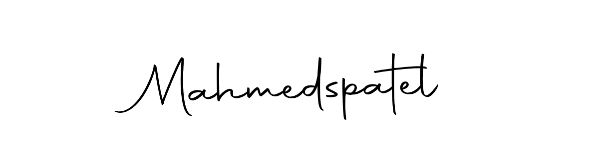 Make a beautiful signature design for name Mahmedspatel. Use this online signature maker to create a handwritten signature for free. Mahmedspatel signature style 10 images and pictures png