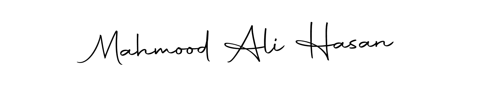 Make a beautiful signature design for name Mahmood Ali Hasan. With this signature (Autography-DOLnW) style, you can create a handwritten signature for free. Mahmood Ali Hasan signature style 10 images and pictures png