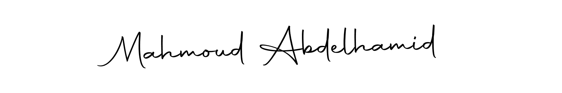 This is the best signature style for the Mahmoud Abdelhamid name. Also you like these signature font (Autography-DOLnW). Mix name signature. Mahmoud Abdelhamid signature style 10 images and pictures png