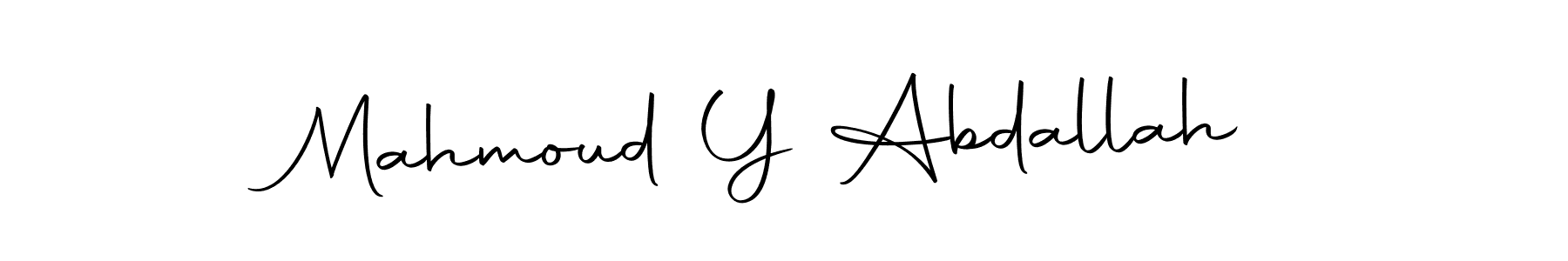 It looks lik you need a new signature style for name Mahmoud Y Abdallah. Design unique handwritten (Autography-DOLnW) signature with our free signature maker in just a few clicks. Mahmoud Y Abdallah signature style 10 images and pictures png