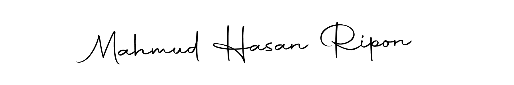 Make a short Mahmud Hasan Ripon signature style. Manage your documents anywhere anytime using Autography-DOLnW. Create and add eSignatures, submit forms, share and send files easily. Mahmud Hasan Ripon signature style 10 images and pictures png