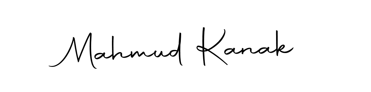 Design your own signature with our free online signature maker. With this signature software, you can create a handwritten (Autography-DOLnW) signature for name Mahmud Kanak. Mahmud Kanak signature style 10 images and pictures png