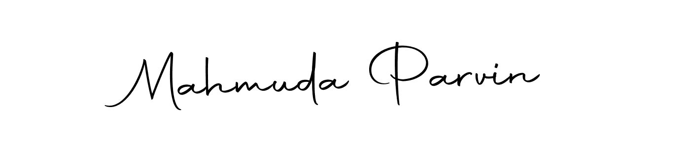 Create a beautiful signature design for name Mahmuda Parvin. With this signature (Autography-DOLnW) fonts, you can make a handwritten signature for free. Mahmuda Parvin signature style 10 images and pictures png