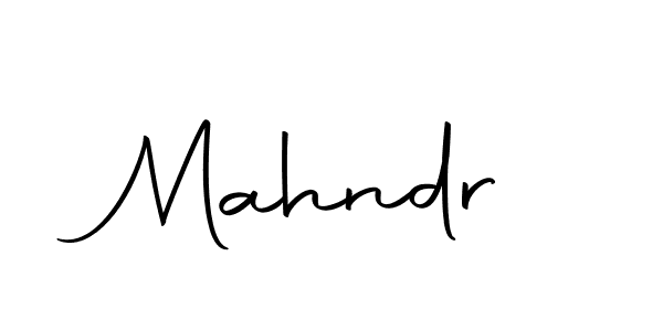 Make a beautiful signature design for name Mahndr. With this signature (Autography-DOLnW) style, you can create a handwritten signature for free. Mahndr signature style 10 images and pictures png