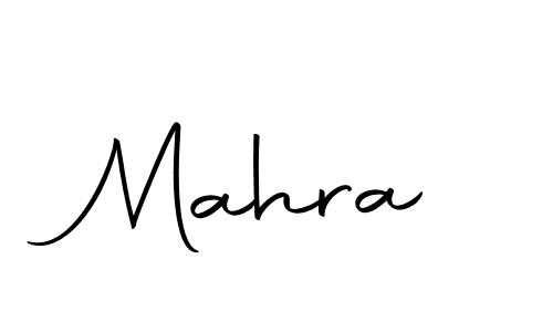 Create a beautiful signature design for name Mahra. With this signature (Autography-DOLnW) fonts, you can make a handwritten signature for free. Mahra signature style 10 images and pictures png