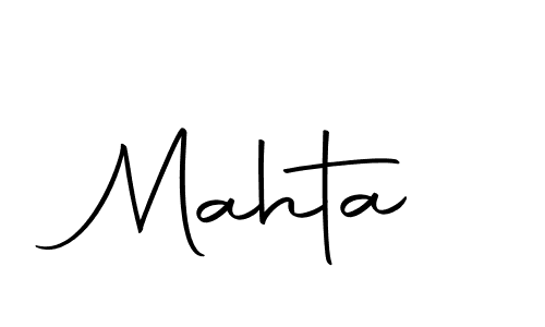 Mahta stylish signature style. Best Handwritten Sign (Autography-DOLnW) for my name. Handwritten Signature Collection Ideas for my name Mahta. Mahta signature style 10 images and pictures png