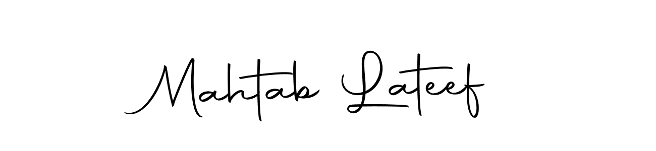 Similarly Autography-DOLnW is the best handwritten signature design. Signature creator online .You can use it as an online autograph creator for name Mahtab Lateef. Mahtab Lateef signature style 10 images and pictures png