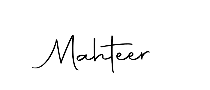 Design your own signature with our free online signature maker. With this signature software, you can create a handwritten (Autography-DOLnW) signature for name Mahteer. Mahteer signature style 10 images and pictures png