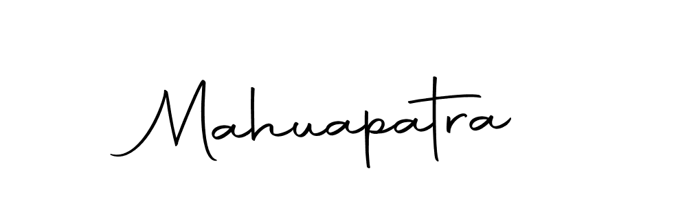 Create a beautiful signature design for name Mahuapatra. With this signature (Autography-DOLnW) fonts, you can make a handwritten signature for free. Mahuapatra signature style 10 images and pictures png