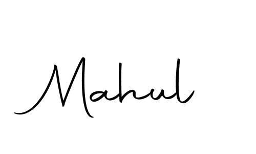 Make a beautiful signature design for name Mahul. With this signature (Autography-DOLnW) style, you can create a handwritten signature for free. Mahul signature style 10 images and pictures png