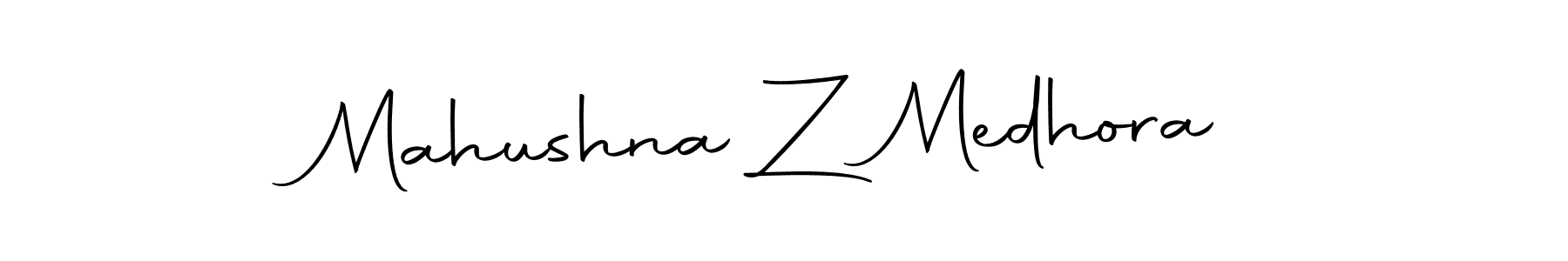 Once you've used our free online signature maker to create your best signature Autography-DOLnW style, it's time to enjoy all of the benefits that Mahushna Z Medhora name signing documents. Mahushna Z Medhora signature style 10 images and pictures png