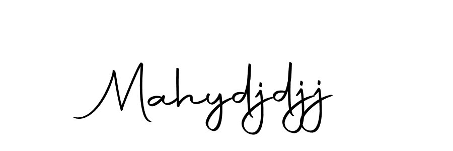 Use a signature maker to create a handwritten signature online. With this signature software, you can design (Autography-DOLnW) your own signature for name Mahydjdjj. Mahydjdjj signature style 10 images and pictures png