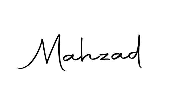 Design your own signature with our free online signature maker. With this signature software, you can create a handwritten (Autography-DOLnW) signature for name Mahzad. Mahzad signature style 10 images and pictures png