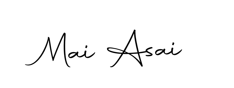 How to make Mai Asai signature? Autography-DOLnW is a professional autograph style. Create handwritten signature for Mai Asai name. Mai Asai signature style 10 images and pictures png