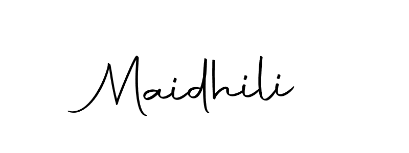 Maidhili stylish signature style. Best Handwritten Sign (Autography-DOLnW) for my name. Handwritten Signature Collection Ideas for my name Maidhili. Maidhili signature style 10 images and pictures png