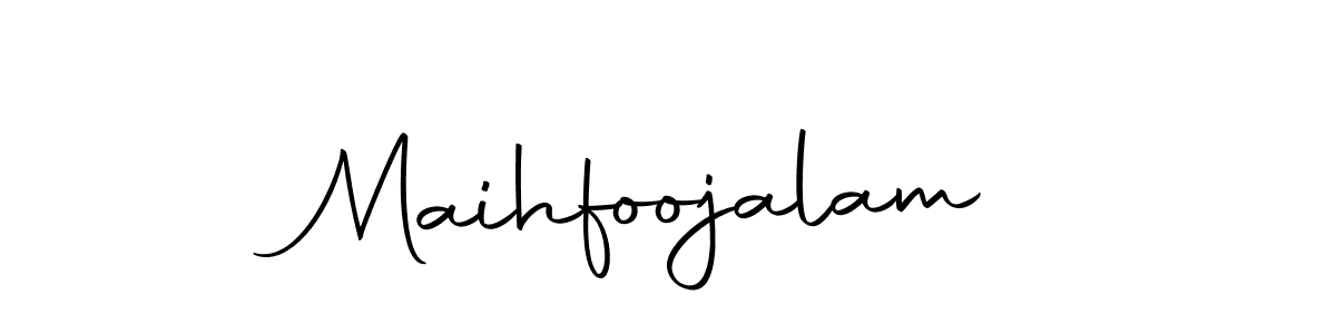 Create a beautiful signature design for name Maihfoojalam. With this signature (Autography-DOLnW) fonts, you can make a handwritten signature for free. Maihfoojalam signature style 10 images and pictures png