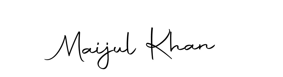 Use a signature maker to create a handwritten signature online. With this signature software, you can design (Autography-DOLnW) your own signature for name Maijul Khan. Maijul Khan signature style 10 images and pictures png