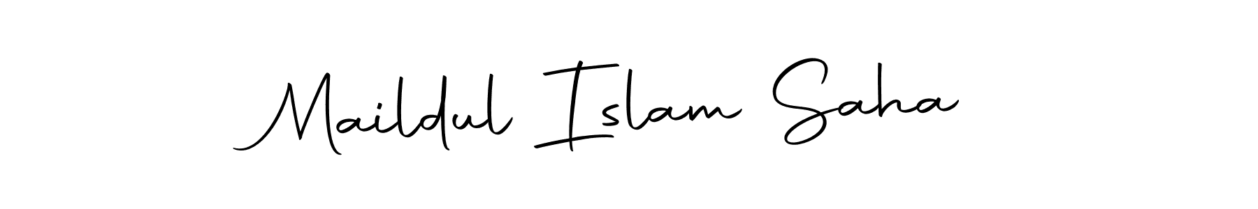 Similarly Autography-DOLnW is the best handwritten signature design. Signature creator online .You can use it as an online autograph creator for name Maildul Islam Saha. Maildul Islam Saha signature style 10 images and pictures png