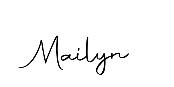 It looks lik you need a new signature style for name Mailyn. Design unique handwritten (Autography-DOLnW) signature with our free signature maker in just a few clicks. Mailyn signature style 10 images and pictures png