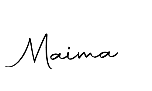 You should practise on your own different ways (Autography-DOLnW) to write your name (Maima) in signature. don't let someone else do it for you. Maima signature style 10 images and pictures png