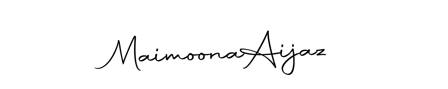 It looks lik you need a new signature style for name Maimoona  Aijaz. Design unique handwritten (Autography-DOLnW) signature with our free signature maker in just a few clicks. Maimoona  Aijaz signature style 10 images and pictures png